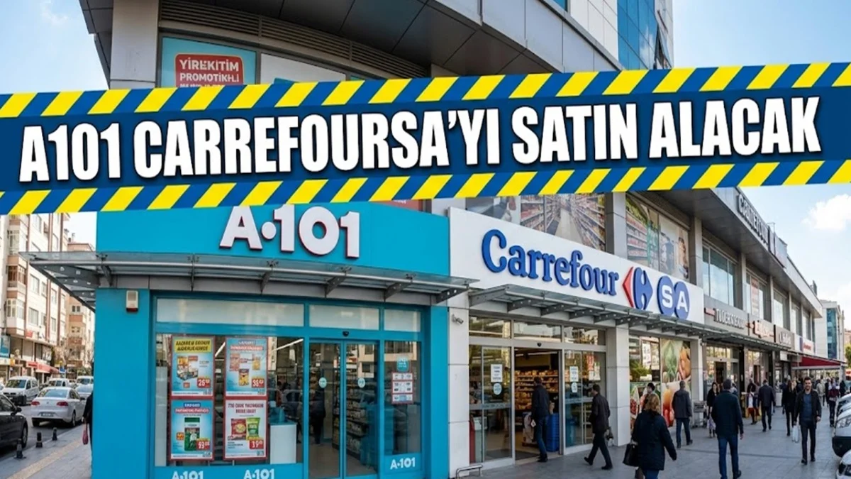 A101'den Dev Hamle! Şirket CarrefourSA'yı Satın Alacak - Gündem Haberleri