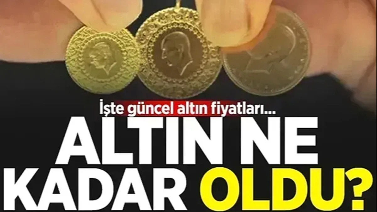 Altın Fiyatlarında Düşüş Başladı! Çeyrek Ve Gram Altın Yeniden Değişti