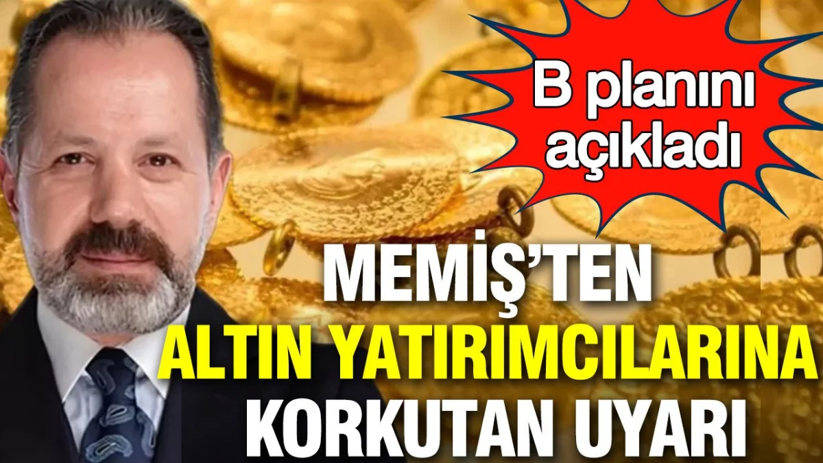Altında Risk Artıyor! İslam Memiş’ten Yatırımcılara Net Uyarı - Ekonomi Haberleri
