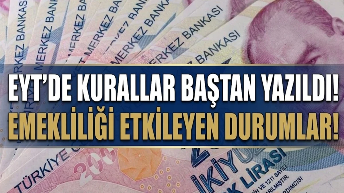 EYT Sonrası Yeni Emeklilik Hesabı! SSK ve Bağ-Kurlular Dikkat!