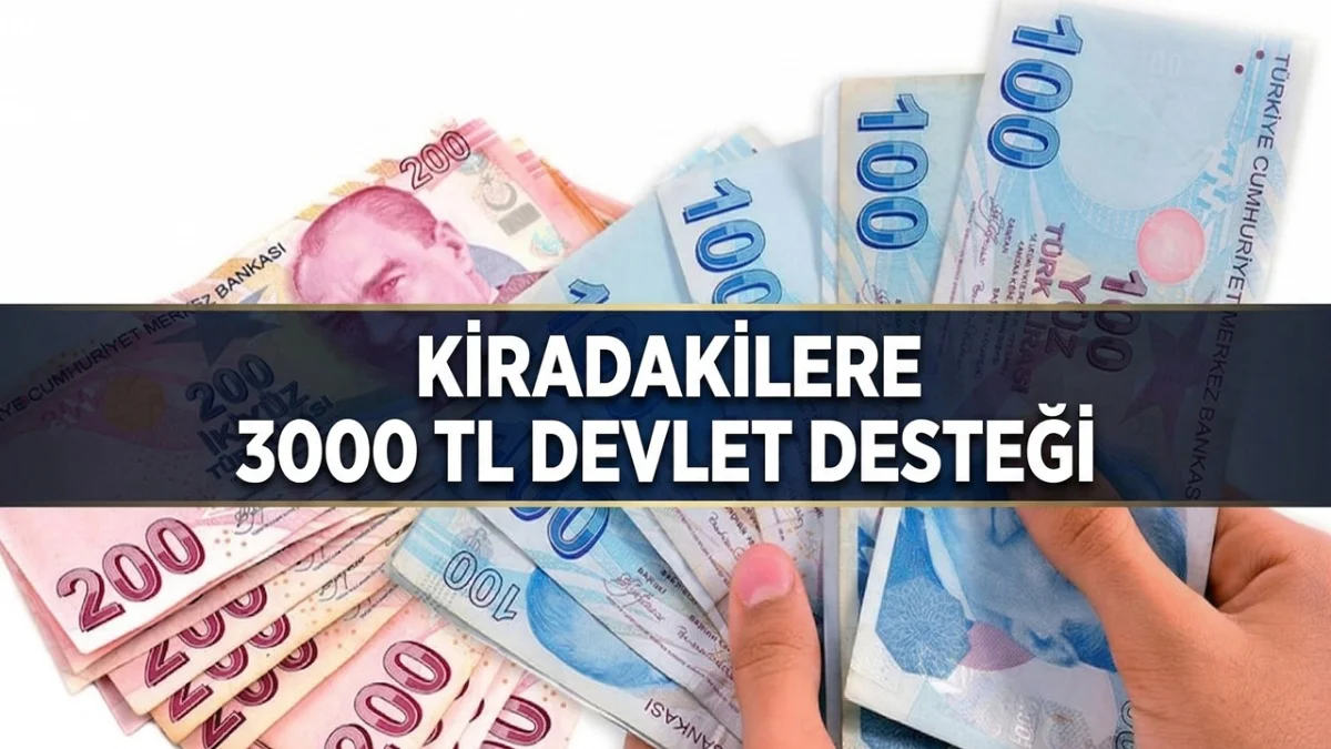 Her Ay 3000 TL! Kirada Oturanlara Devlet Yardımı! - Ekonomi Haberleri