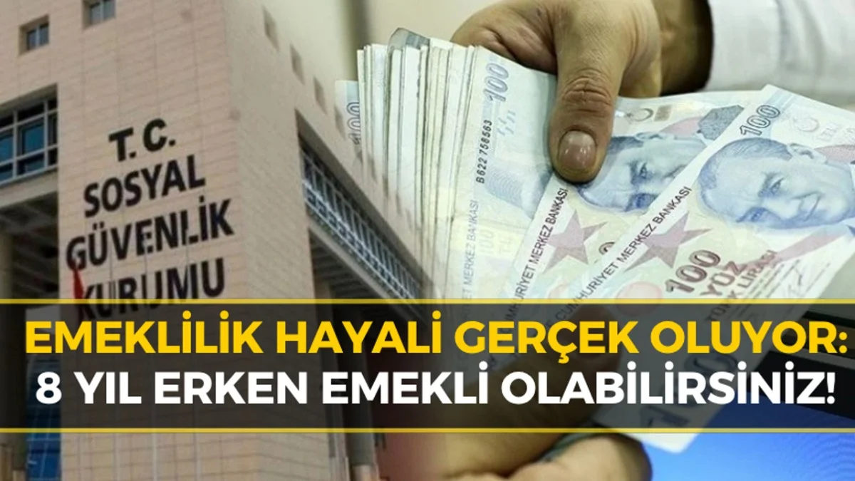 Kimler 8 Yıl Erken Emekli Olabilir? Yeni Senaryo Ve Hesaplama - Ekonomi Haberleri