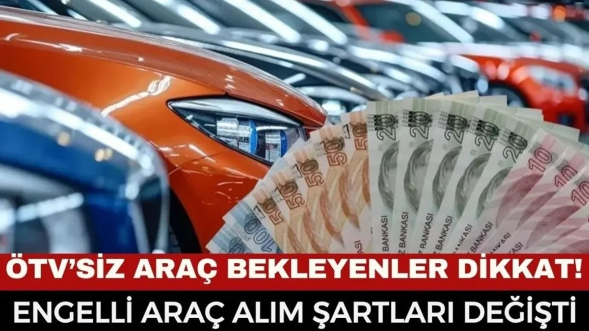 Kurallar Sertleşti! ÖTV’siz Araç Kullananlara Yeni Dönem Başladı - Ekonomi Haberleri