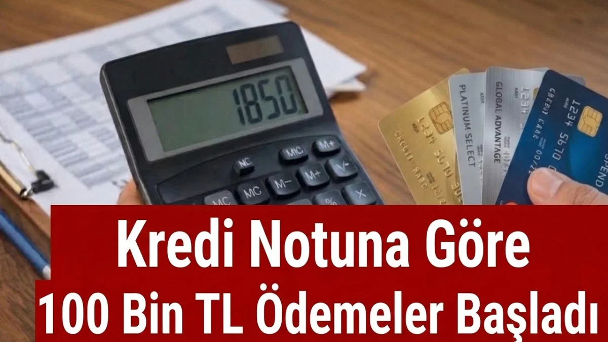 Öğrenci, İşsiz, Kadın Herkese Verilecek: Kredi Notuna Göre 100 Bin TL Ödeme Başladı - Ekonomi Haberleri
