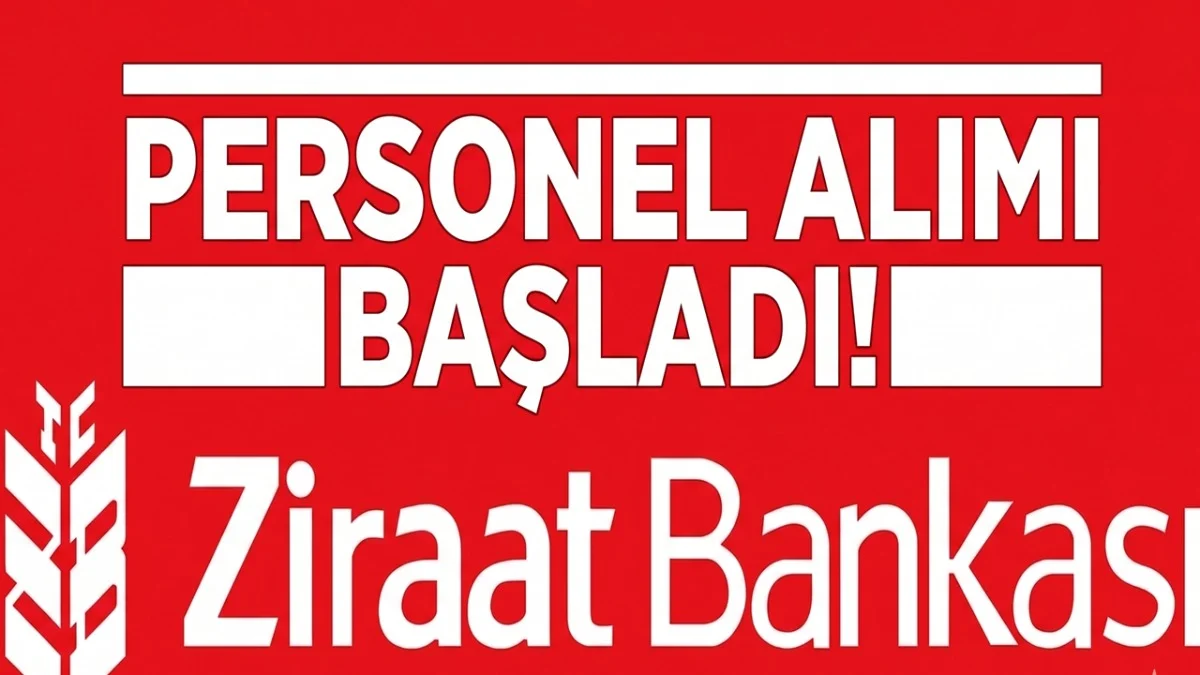 Ziraat Bankası'ndan Sınavlı İş İlanı! Personel Alım Şartları Belli Oldu! - Gündem Haberleri